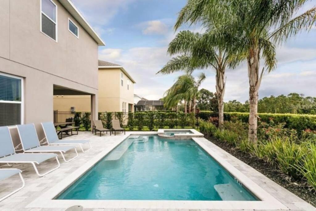 Luxurious Modern Villa Near Disney With Theater, Pool And Spa In Encore Resort At Reunion Orlando Exteriér fotografie