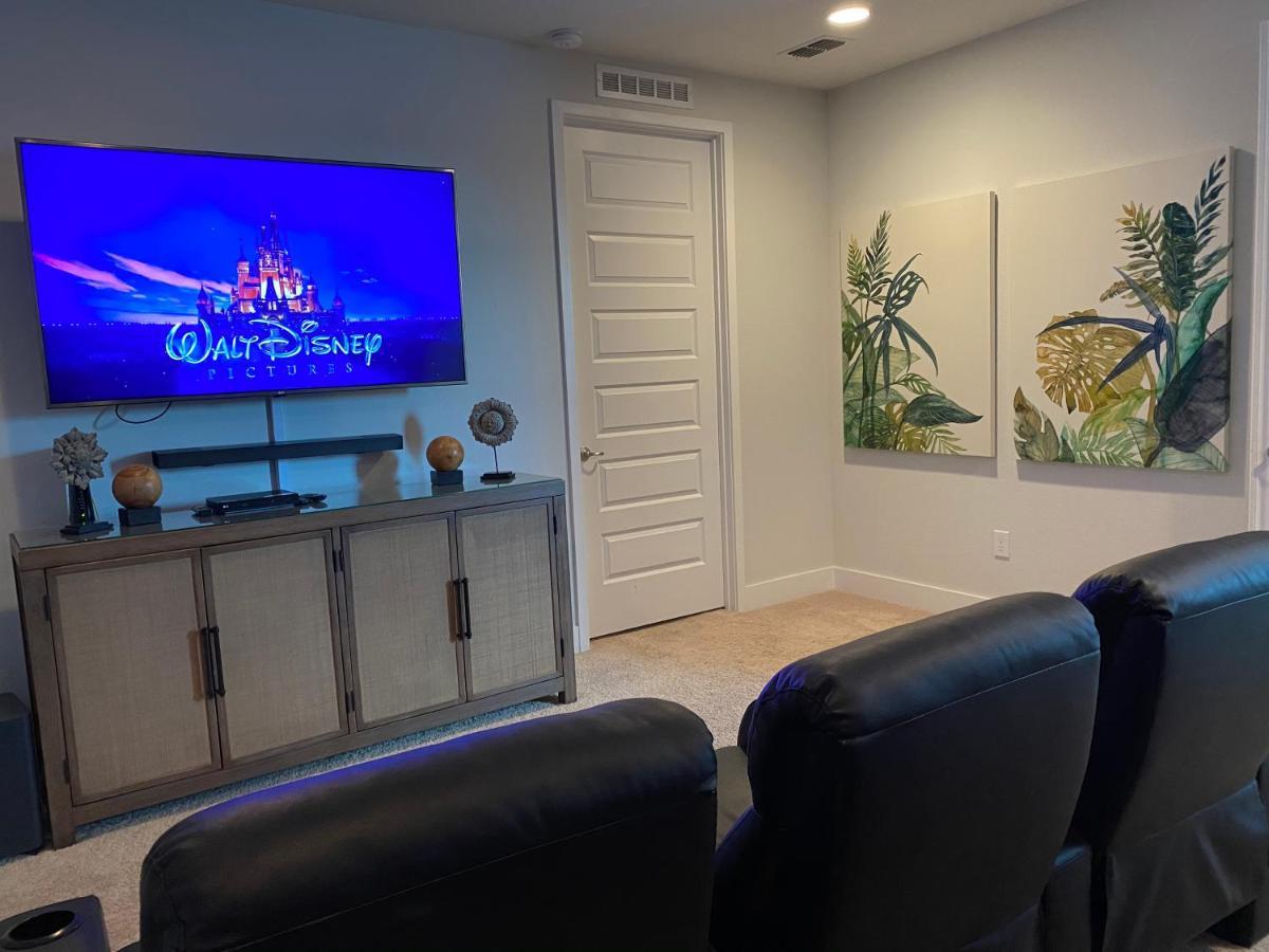 Luxurious Modern Villa Near Disney With Theater, Pool And Spa In Encore Resort At Reunion Orlando Exteriér fotografie